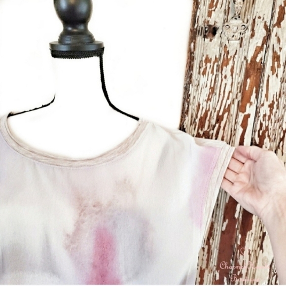 Anthropologie Tuscany Boatneck Tunic Top Size S - Picture 4 of 13